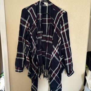 Cardigan/blouse flannel